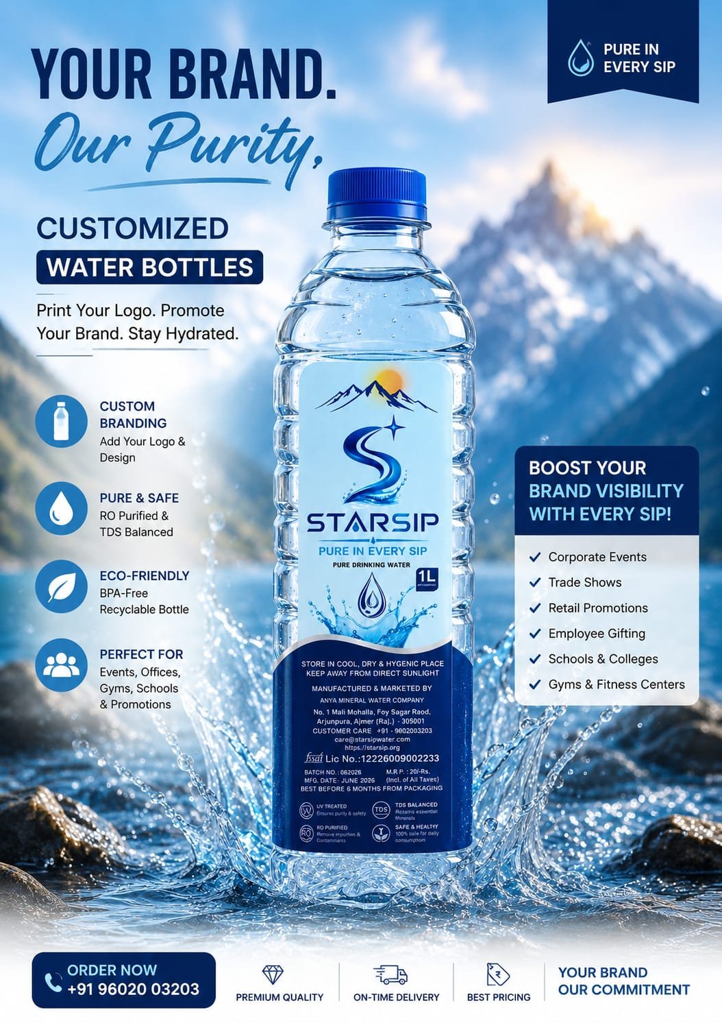 About us Anaya Mineral Water
